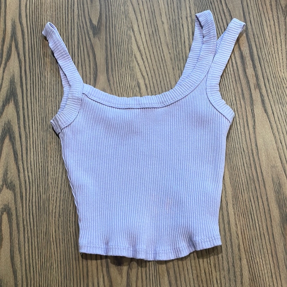 Purple Crop Top